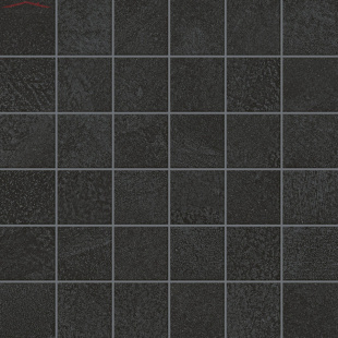 Керамогранит Atlas Concorde Rinascente Resin Tarmac черный мозаика Mat (30x30х0,9) арт. 610110001203 матовый